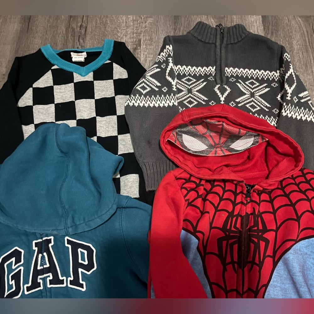Toddler boy sweaters/ hoodies
